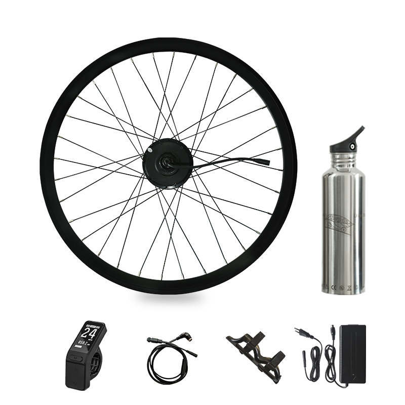P100 Smart Rear Rim Ebike Conversion Kit, 36V 250W High Power Electric Bike Conversion Kit