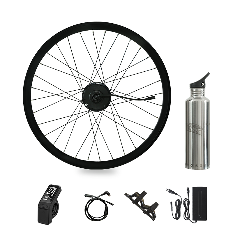 S100 Smart Rear Rim Ebike Conversion Kit, 36V 250W Silent Electric Bike Conversion Kit