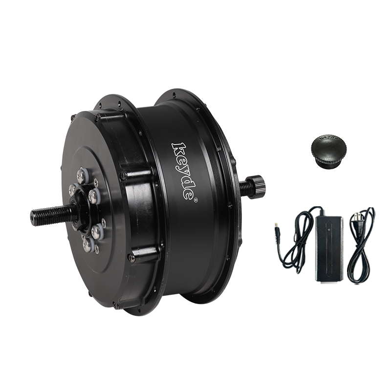 P130 ALL-IN-ONE Front Hub Motor, Electric Motor For Bike Built-in 7Ah Battery, 30V 250W Ebike Motor