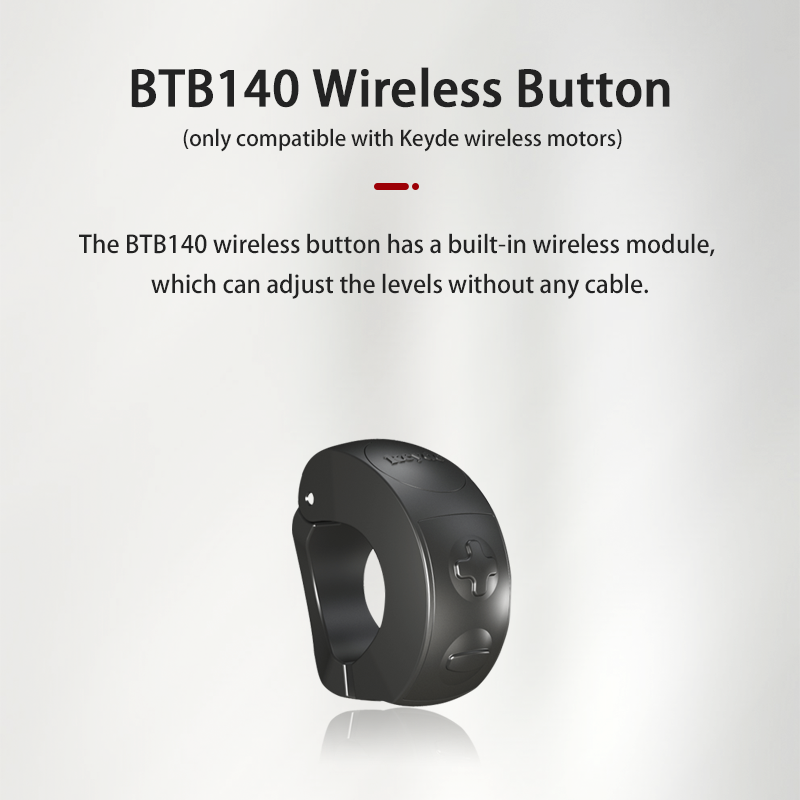 BTB140 Wireless Button Ebike Button, Replaceable Battery