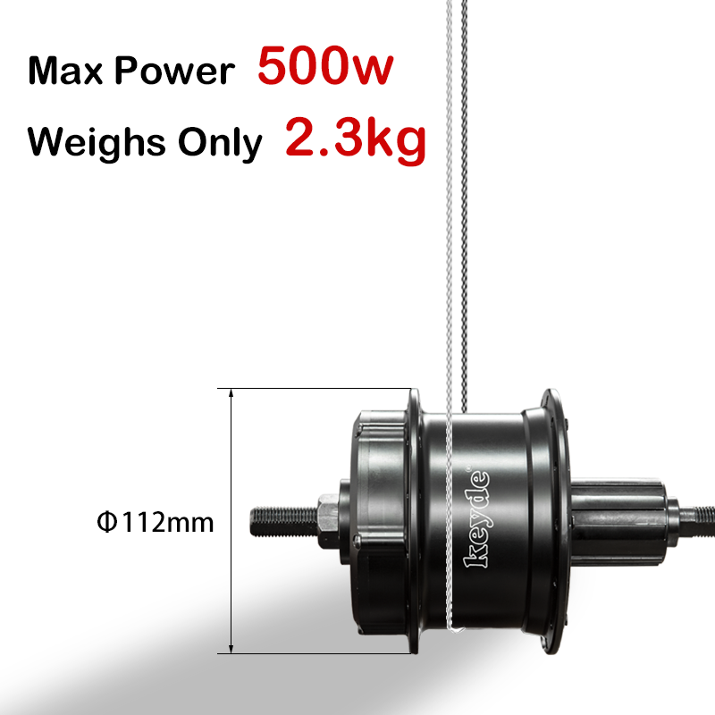 S110 Upgraded Wireless Rear Hub Motor, 36V 250W Electric Motor For Bike, 2.3Kg Silent Ebike Motor