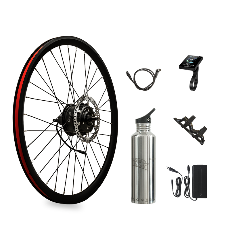 S110 Wireless Rear Rim Ebike Conversion Kit, 36V 250W Silent Electric Bike Conversion Kit