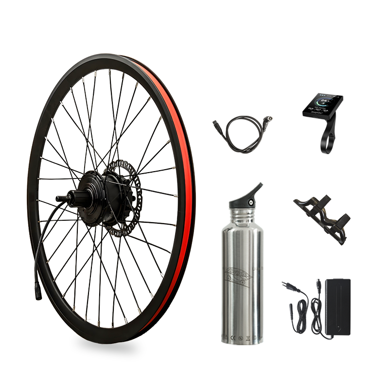 P110 Wireless Rear Rim Ebike Conversion Kit, 36V 250W High Power Electric Bike Conversion Kit