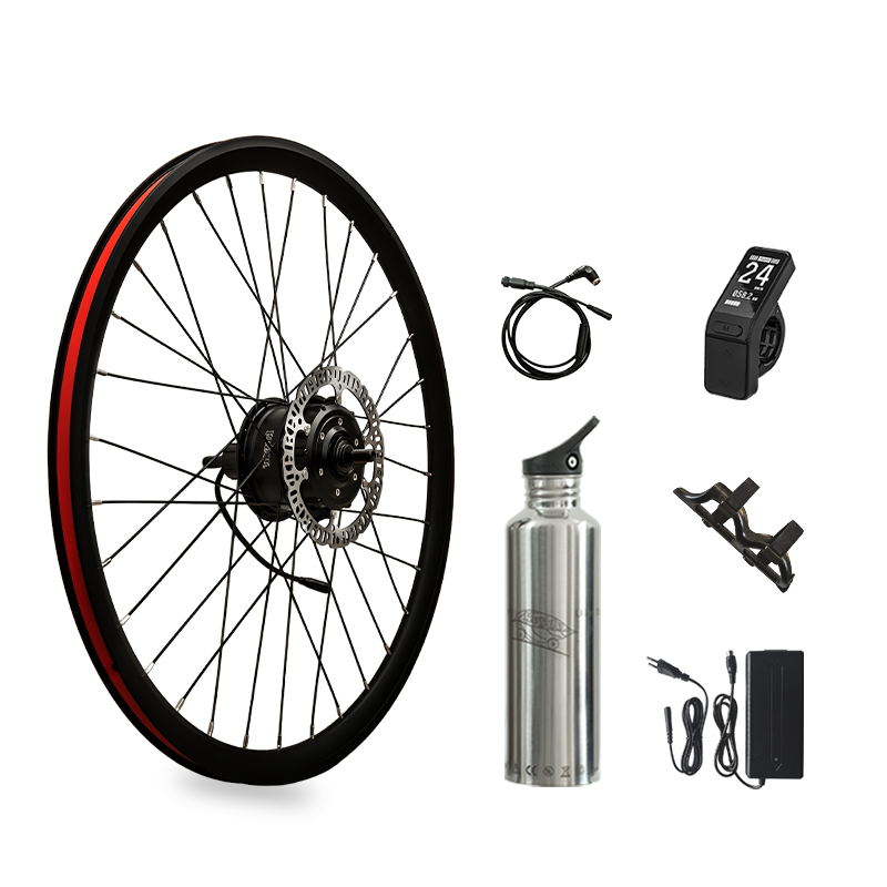 S110 Smart Rear Rim Ebike Conversion Kit, 36V 250W Silent Electric Bike Conversion Kit