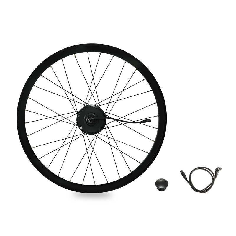 S100 Wireless Front Hub Motor Rim, 36V 250W Small & Silent Ebike Motor, Built-in Controller