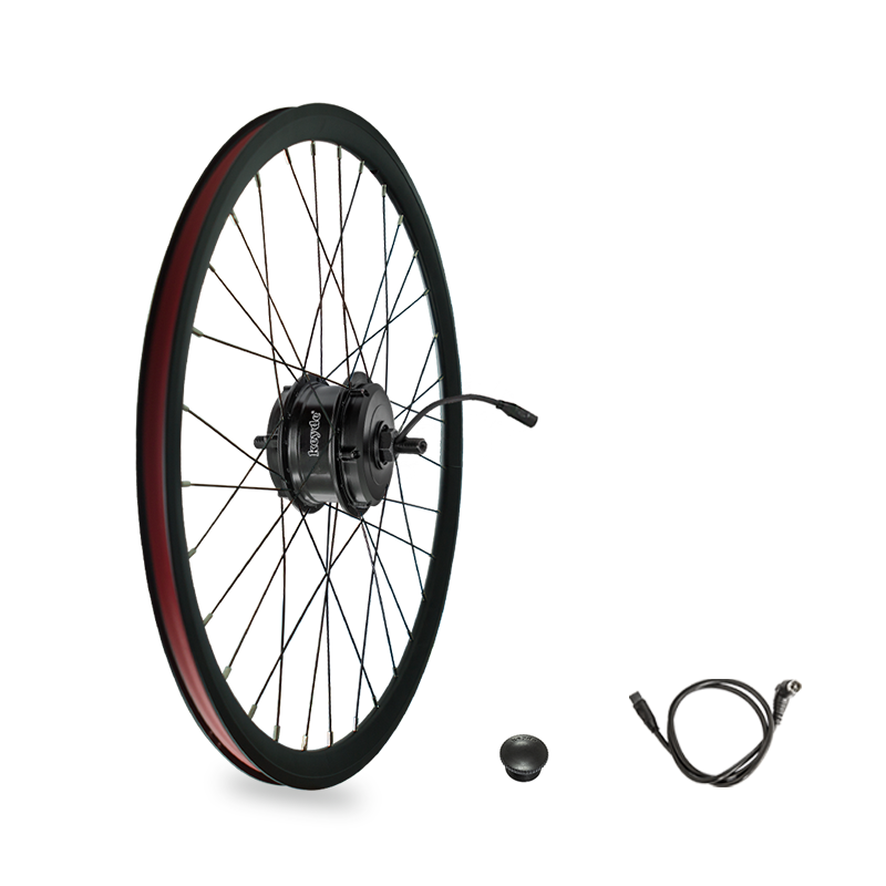 P110 Wireless Front Hub Motor Rim, 36V 250W High Power Ebike Motor, Built-in Controller