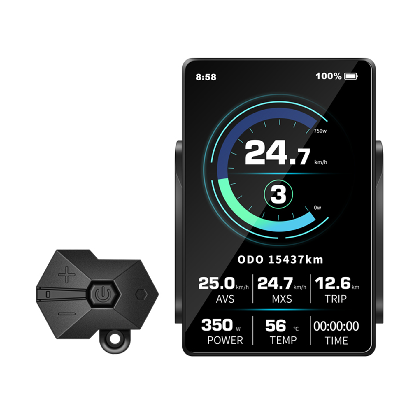 TFT360 Smart Ebike Display