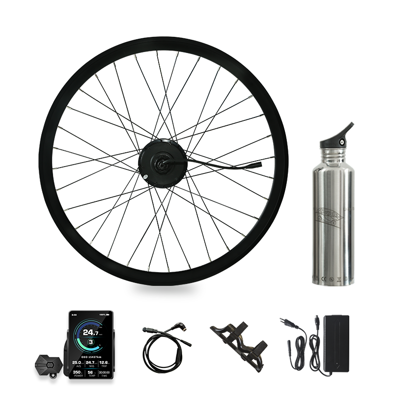 S100 Smart Rear Rim Ebike Conversion Kit, 36V 250W Silent Electric Bike Conversion Kit