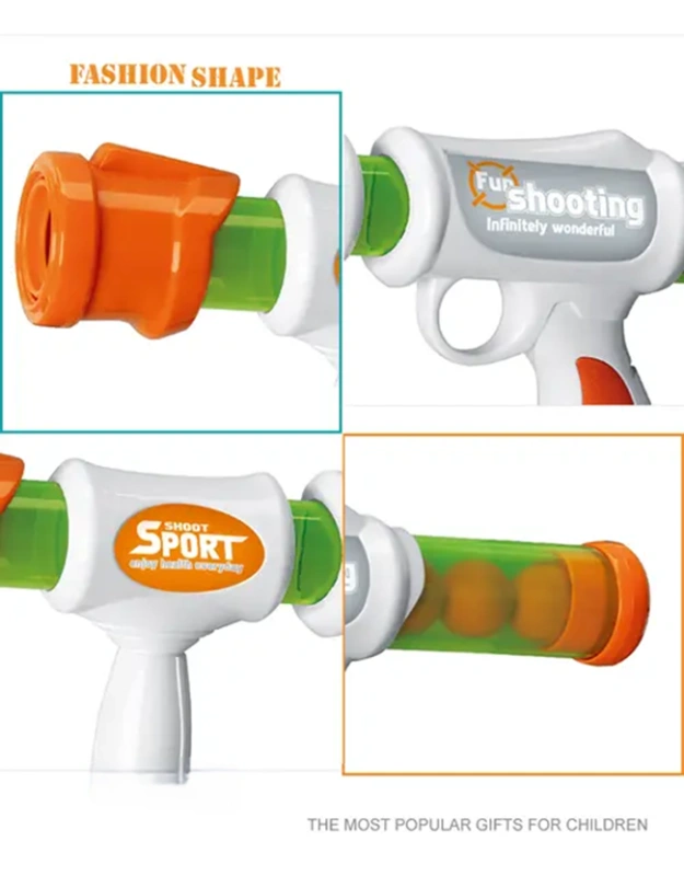Aerodynamic toy guns rocket launchers Double edition child gift