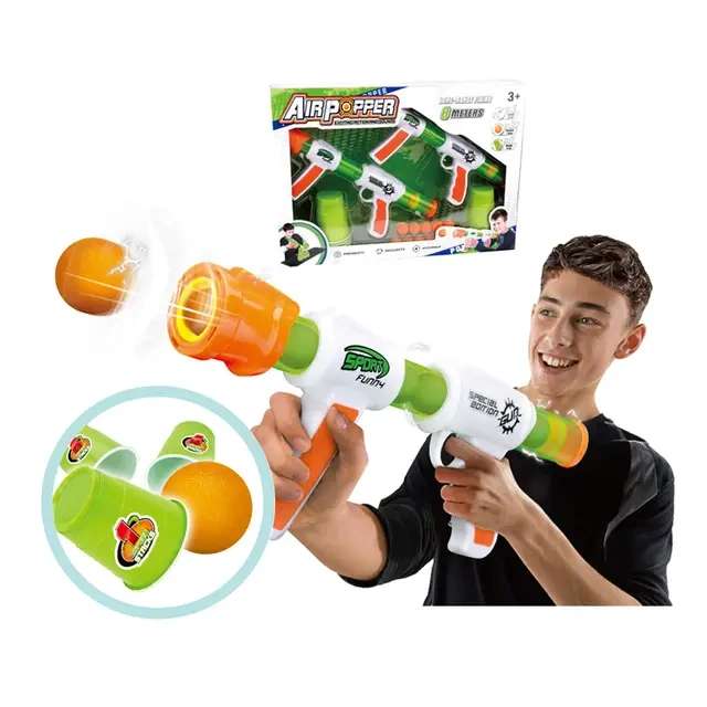 Aerodynamic toy guns rocket launchers Double edition child gift