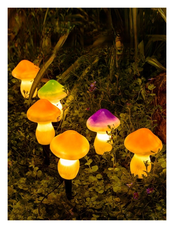 Garden Solar Mushroom Lights