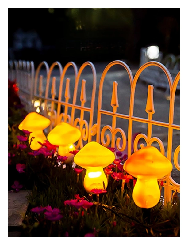 Garden Solar Mushroom Lights