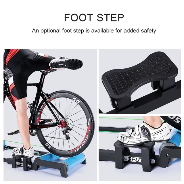 Bike Trainer Rollers—Two Modes— New Veteran All Can Use