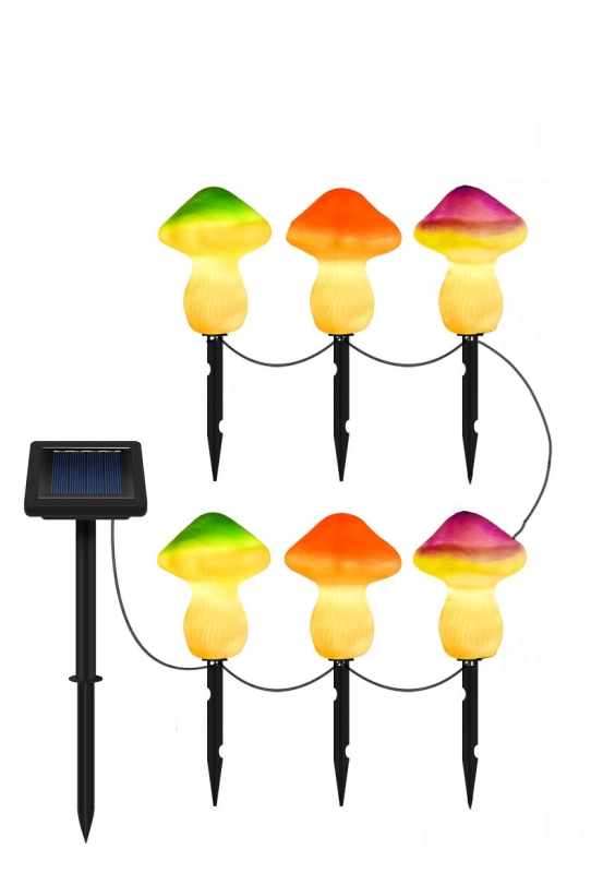 Garden Solar Mushroom Lights