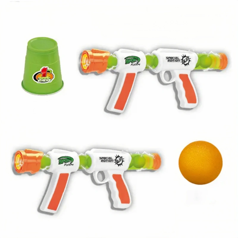 Aerodynamic toy guns rocket launchers Double edition child gift