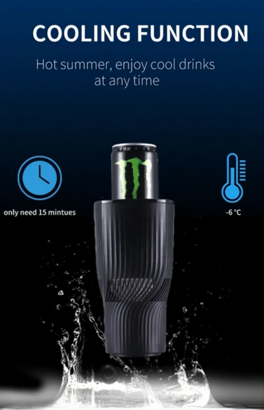 Premium 2-in-1 Car Cup Warmer Cooler Smart Car Cup Mug Holder