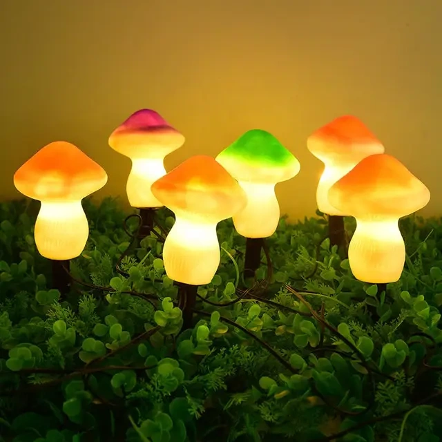 Garden Solar Mushroom Lights