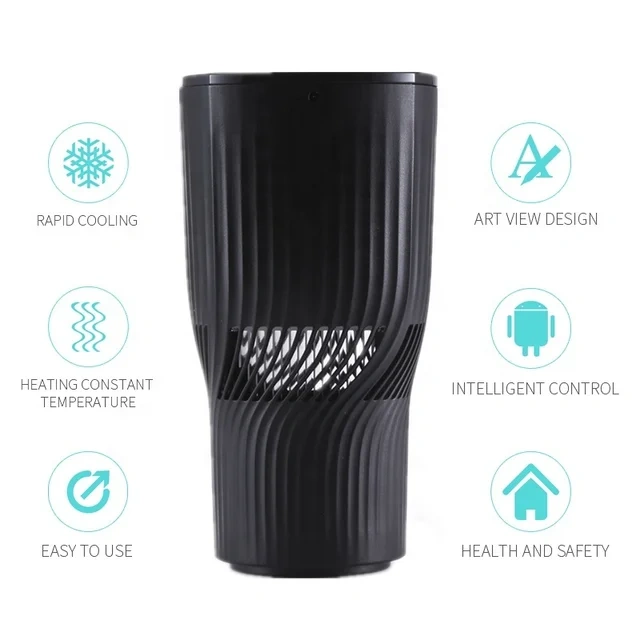 Premium 2-in-1 Car Cup Warmer Cooler Smart Car Cup Mug Holder
