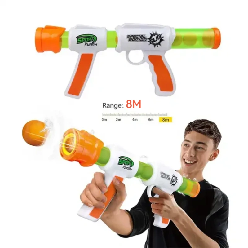 Aerodynamic toy guns rocket launchers Double edition child gift