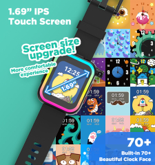Kids Smart Watch With Colorful Mood Light CTW24