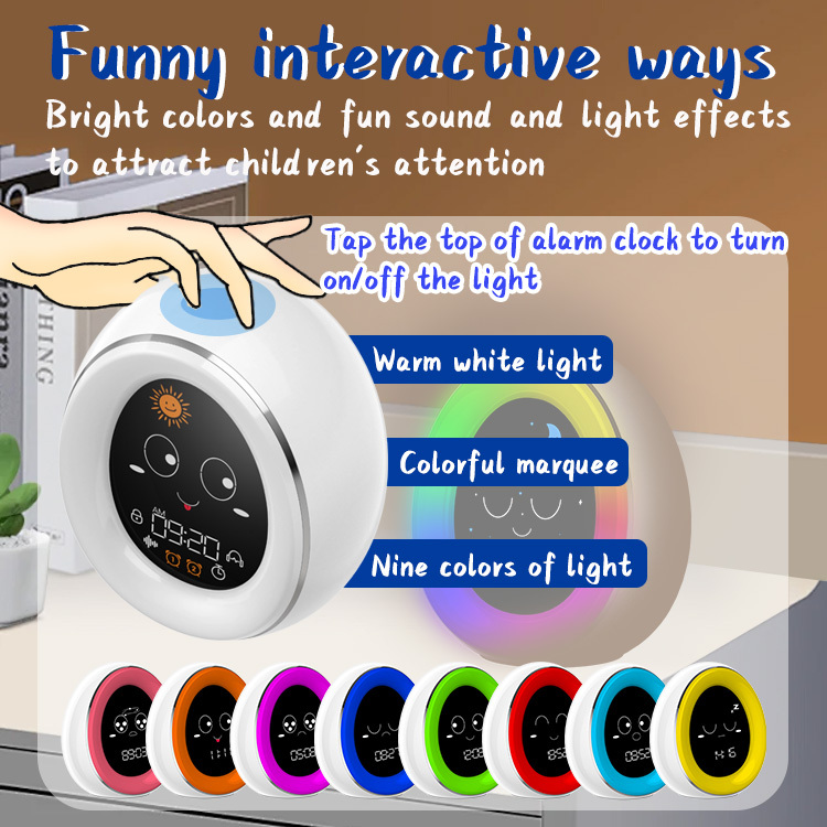 Kids Smart Clock Sleep Trainer CT-A1,Kids Smart Clock Sleep Trainer CT-A1 | Cheertone Kids Smart Toys