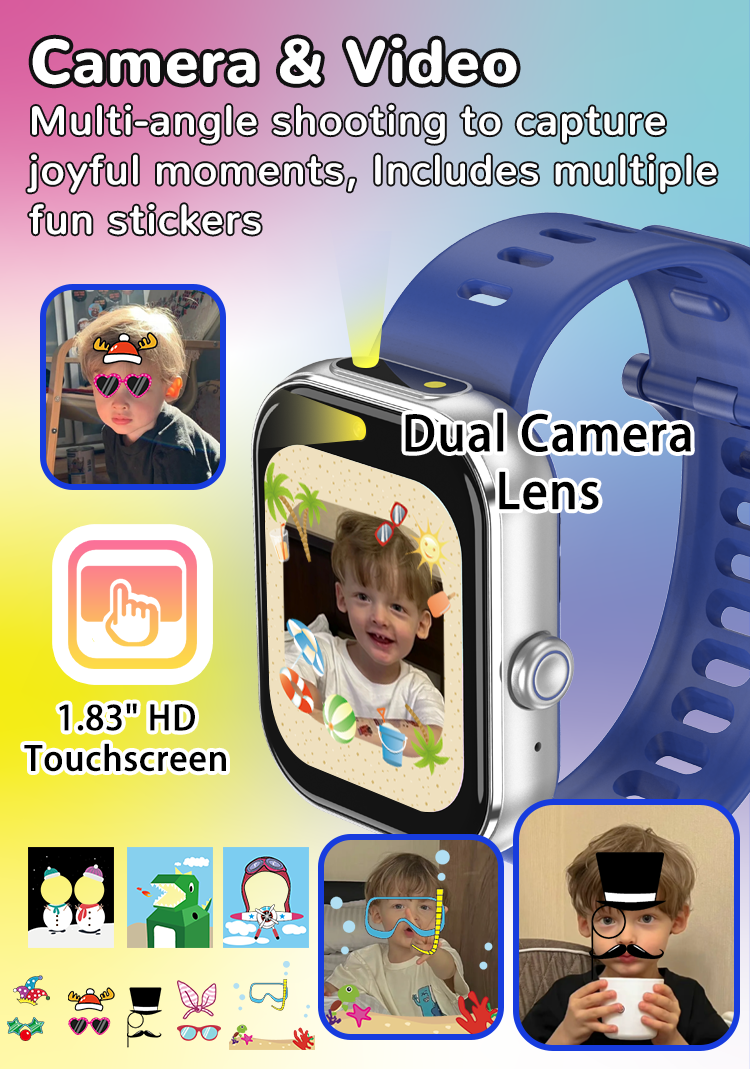 kids games smartwatch for children ct-w26