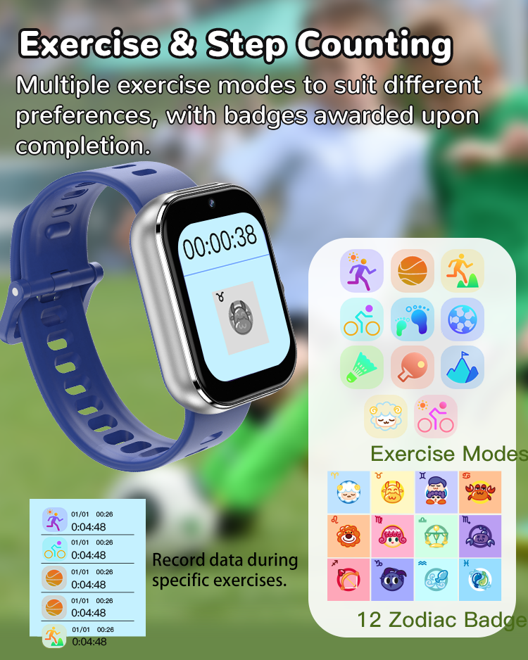 kids games smartwatch for children ct-w26