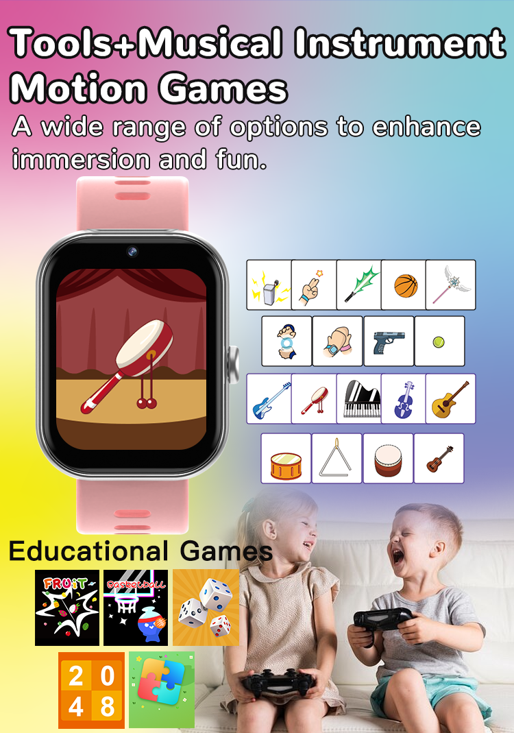 kids games smartwatch for children ct-w26