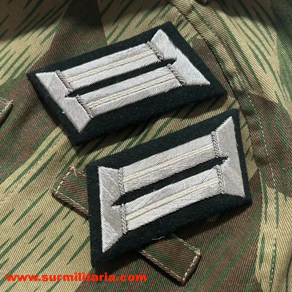 WWII German Wehrmacht infantryOfficer Collar Tabs