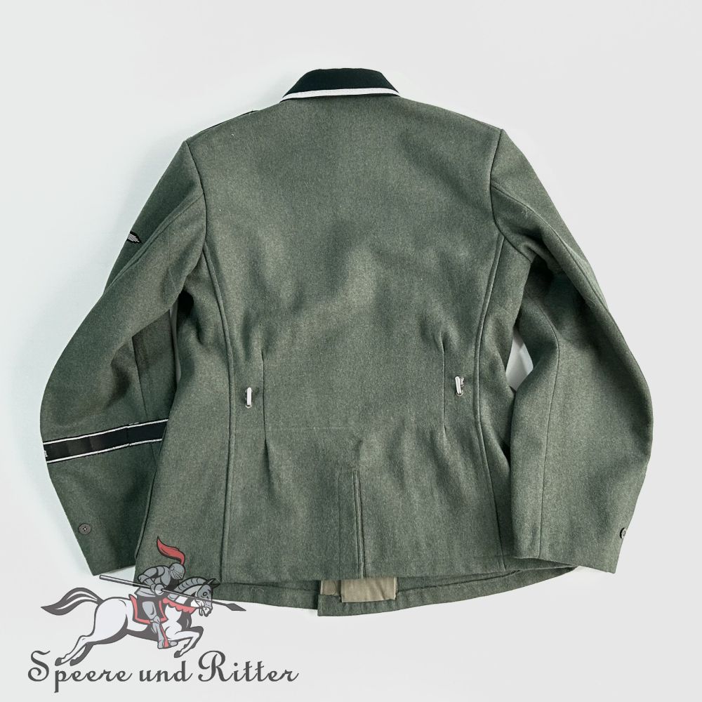 M36 WSS blue-green tunic SS-Unterscharführer,Feldbluse der Wehrmacht WW2 German