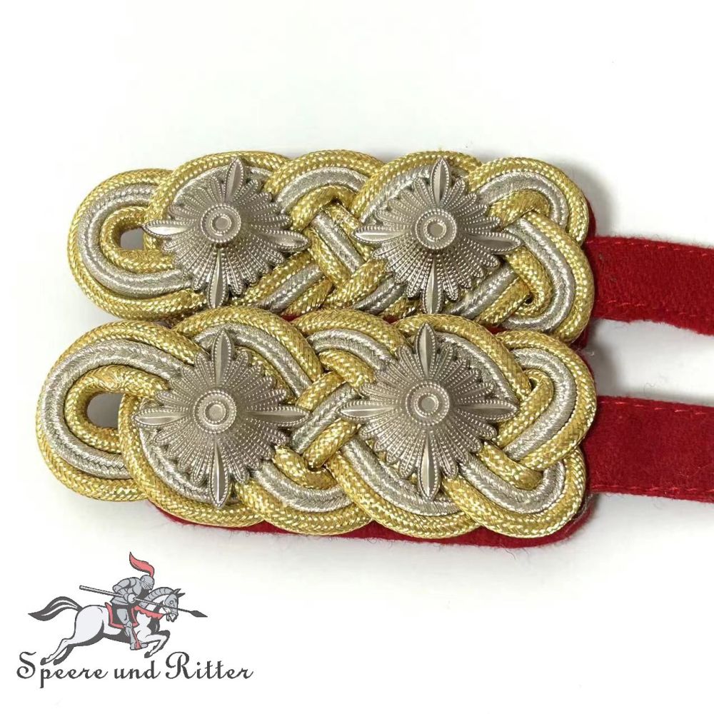 Wehrmacht Generalleutnant Shoulder Boards,ww2 German