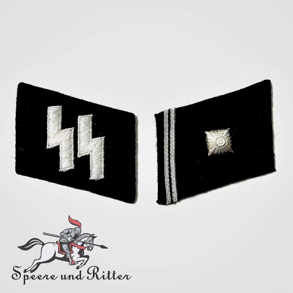 SS-Unterscharführer Sergeant Collar Tabs