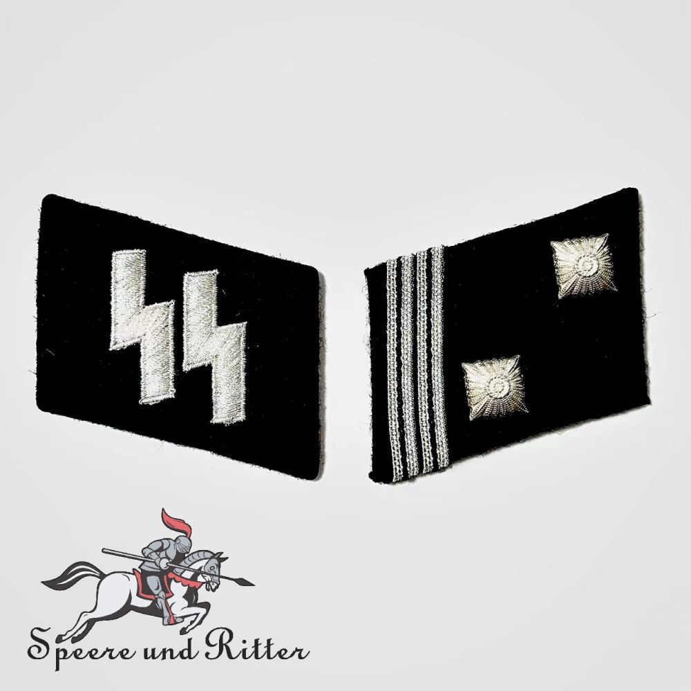 SS-Sturmscharführer Collar Tabs Sgt. Major