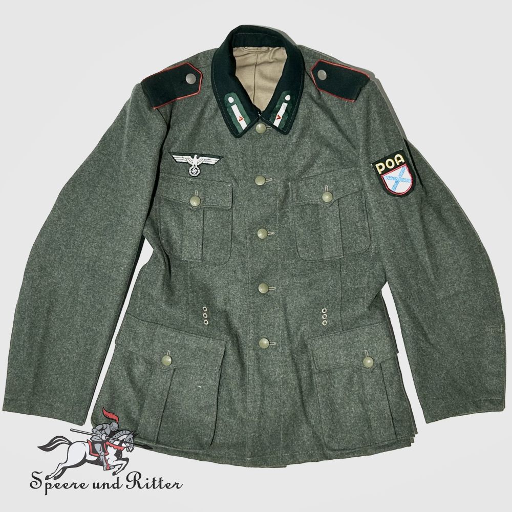 Russische Befreiungsarmee M36 tunic,Feldbluse der POA(Русская Освободительная Армия)