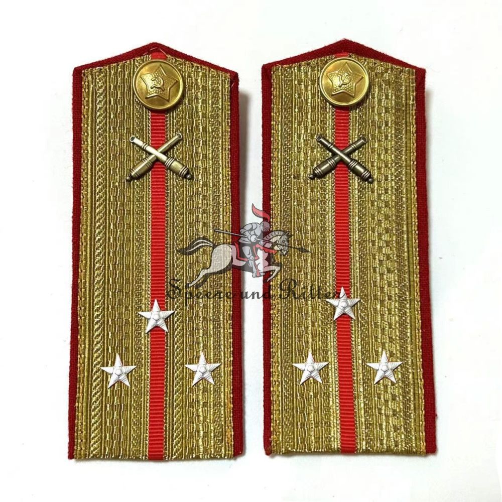 Shoulder Boards Everyday wear for Senior lieutenant Artillery 1943 (Старший)