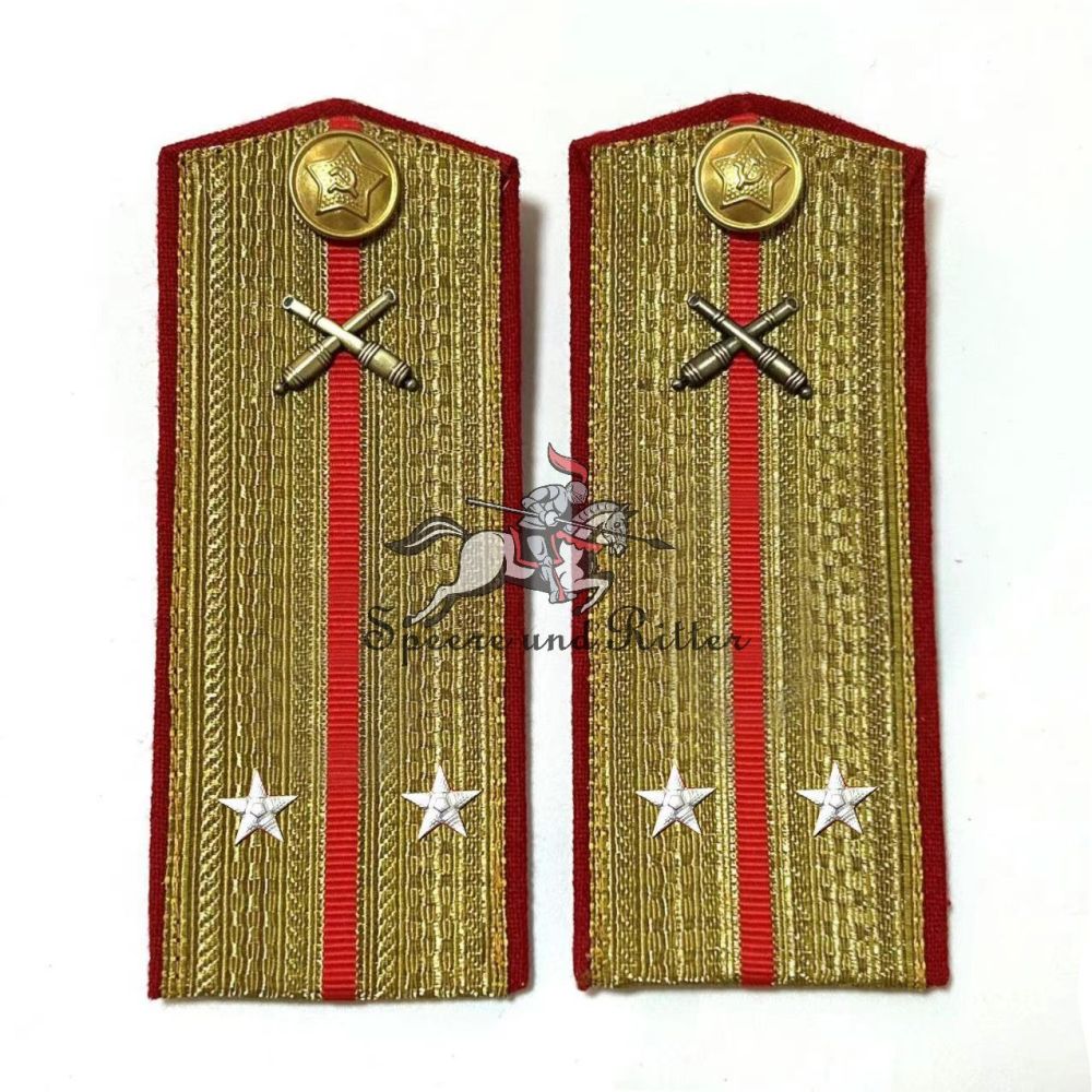 Shoulder Boards Everyday wear for Lieutenant Artillery 1943 (Лейтенант)
