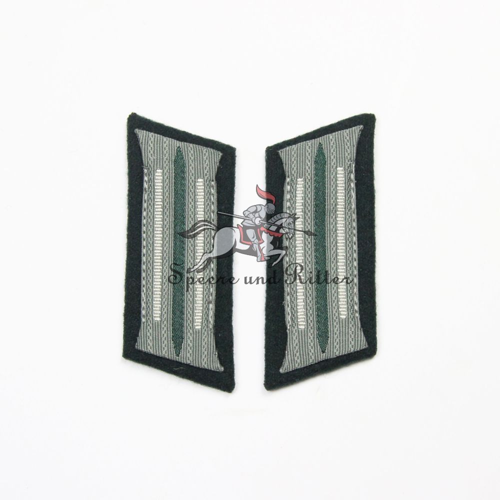 Heer Em/NCO mounted Infantrie collar tabs Wehrmacht