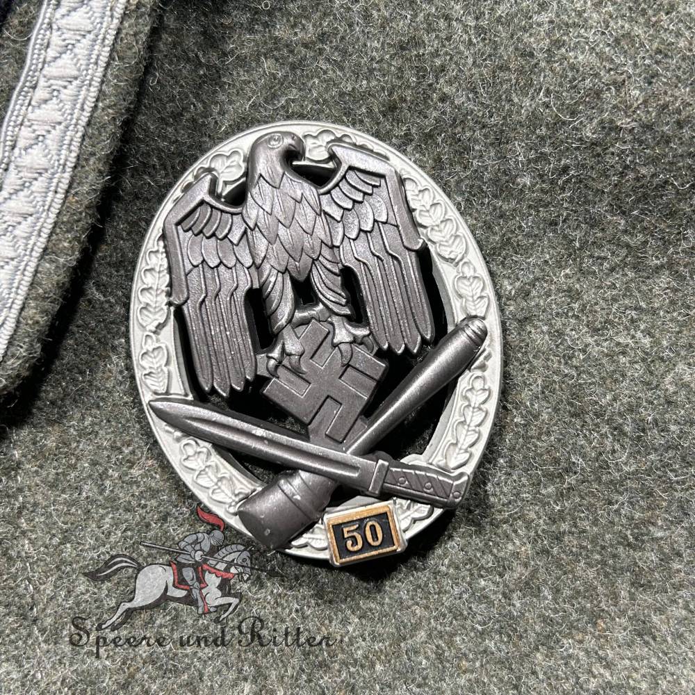 50 Engagement General Assault Badge