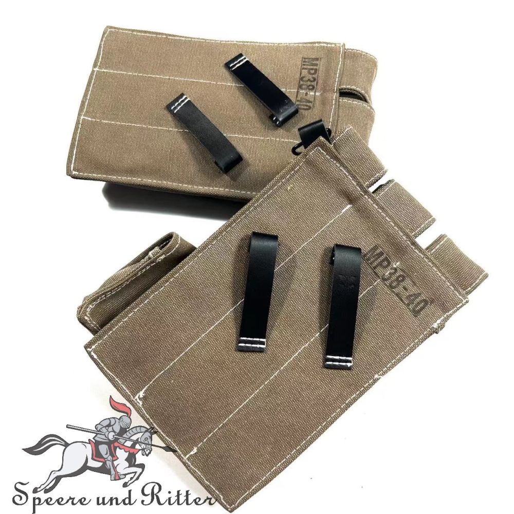 MP40/38 Canvas Magazine Pouchs