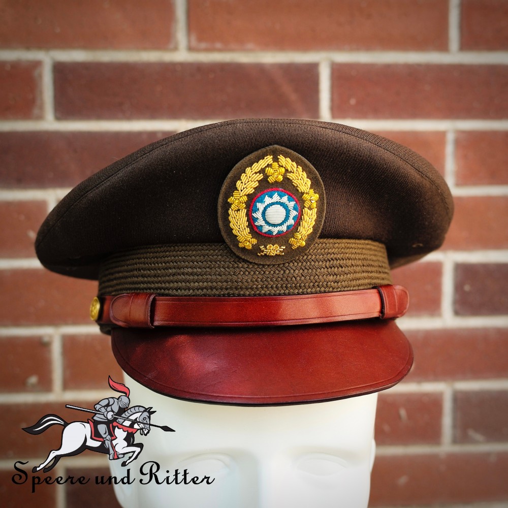 Chinese KMT officer cap ROC 解放战争时期国民革命军/国军军官将军大檐帽