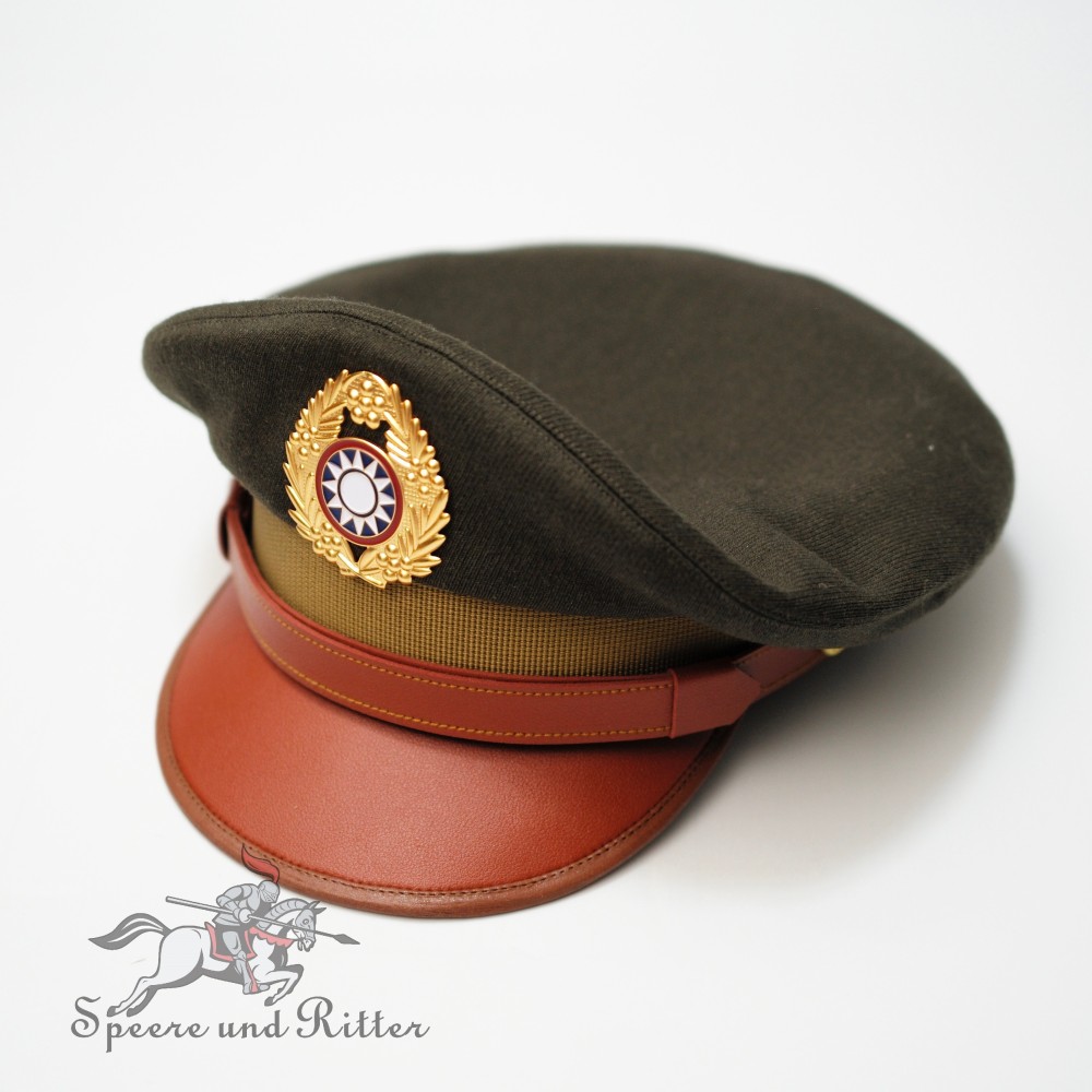 Chinese KMT Soldier's cap ROC 解放战争时期国民革命军/国民党士官大檐帽