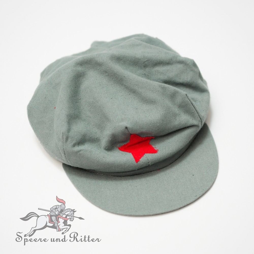 Field Cap China Red Army中国工农红军军帽帽子八角帽