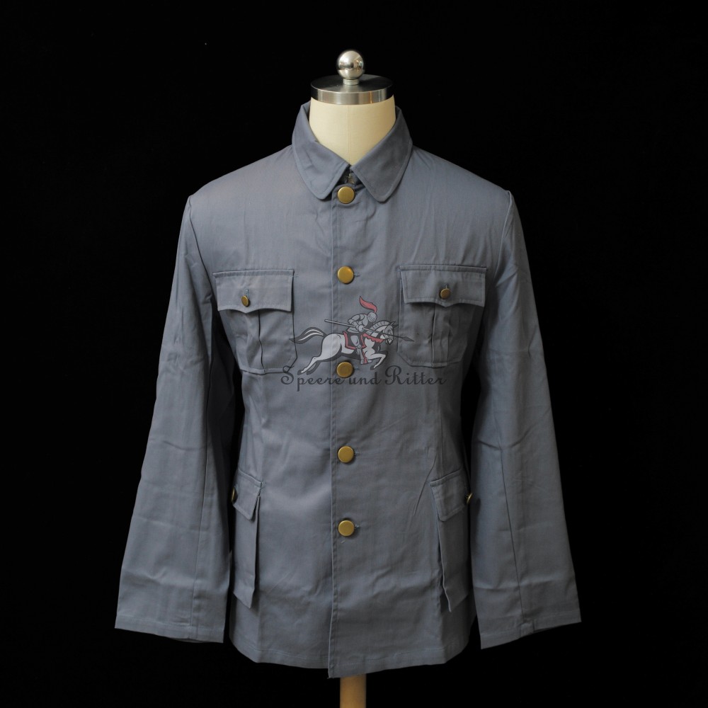National Army Grass field tunic Uniform国民军草木灰制服军服上衣