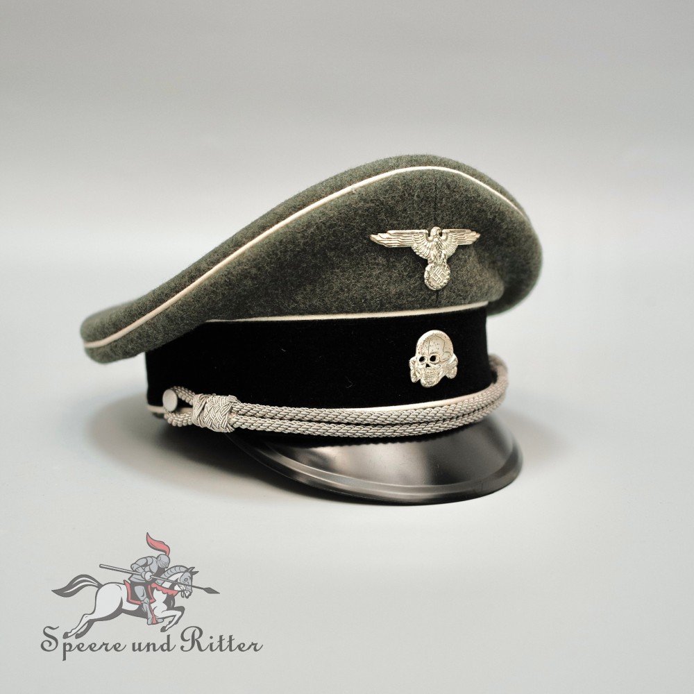 1942 WSS Visor Cap(Schirmmütze) Feldgrau