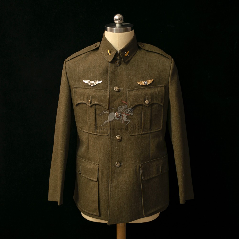 ww2 China Air Force Uniforms(ROCAF)中华民国空军常服军服上衣华达呢