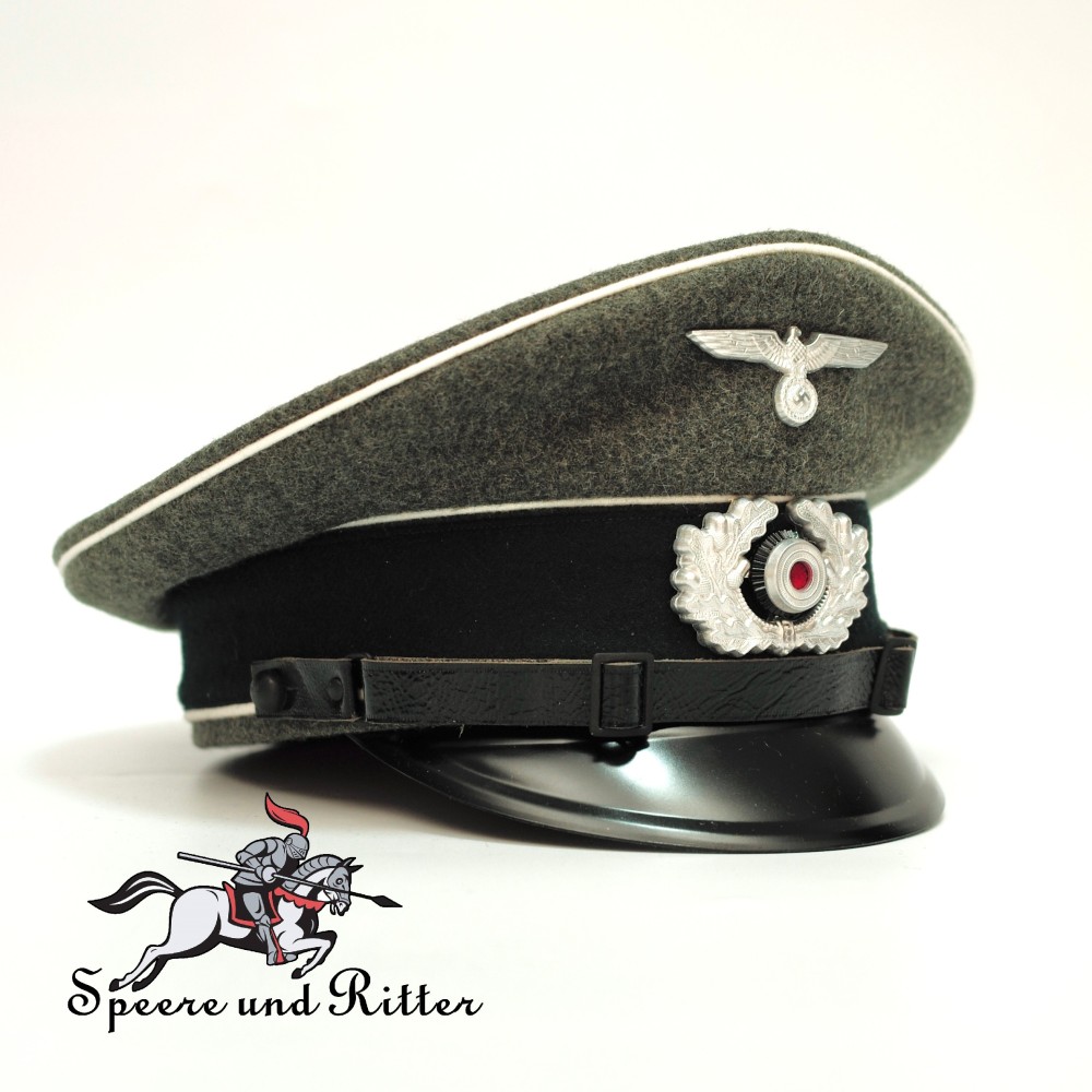1941 WH EM/NCO Visor Cap(Schirmmütze) Feldgrau