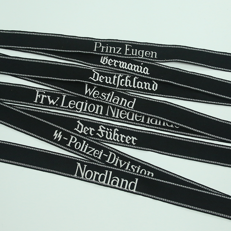 Black letter sleeve