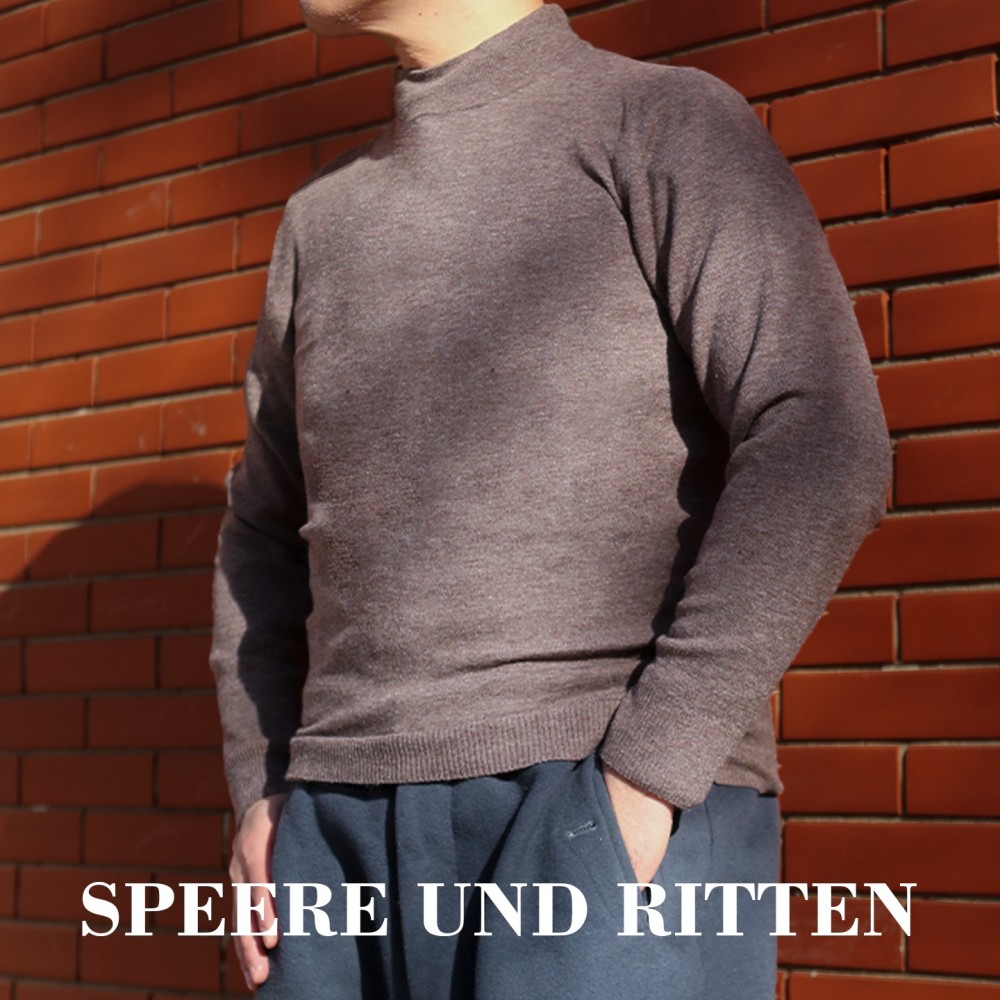 Cashmere crew neck sweater