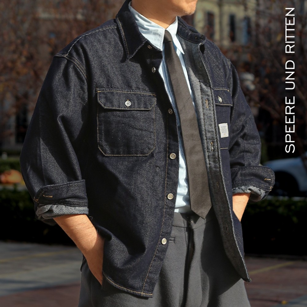Raw Wash Denim Jacket