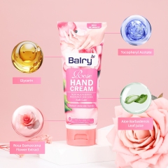 Ingredient of Balry Rose Moisturizing Nourishing Hand Cream
